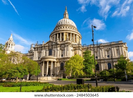 Similar – Image, Stock Photo St Pauls Cathedral in London.