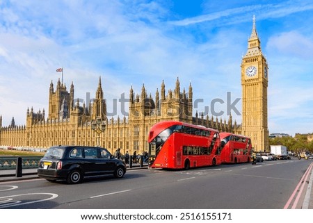 Similar – Image, Stock Photo House of parliament in London.