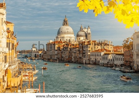 Foto Bild Panoramabild von Venedig auf dem Wasser, Italien