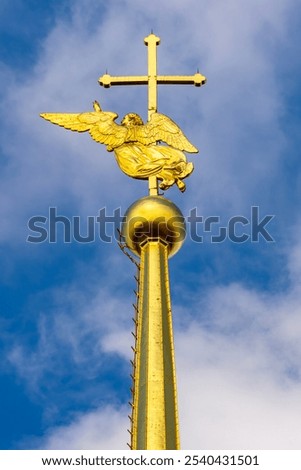 Similar – Foto Bild St. Peter und Paul thront über der Altstadt