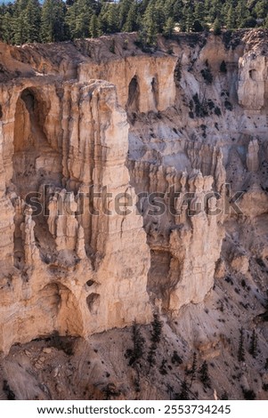 Similar – Image, Stock Photo Majestic hoodoos in the Bryce Canyon, Utah