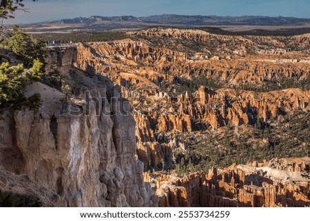 Similar – Image, Stock Photo Majestic hoodoos in the Bryce Canyon, Utah