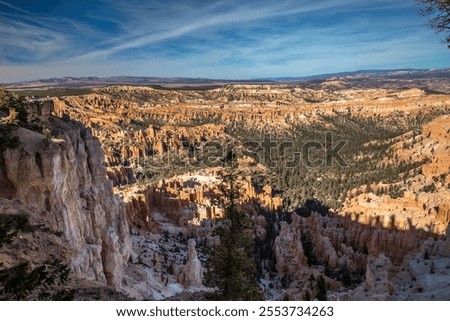 Similar – Image, Stock Photo Majestic hoodoos in the Bryce Canyon, Utah