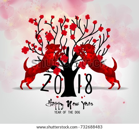 chinese new year greetings card