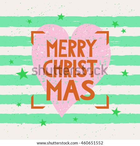 Christmas Card Stock Vector Illustration 460651552 : Shutterstock