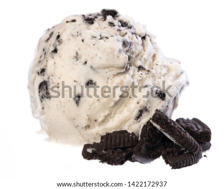 Similar – Image, Stock Photo Stracciatella ice cream balls