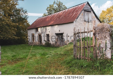 Similar – Foto Bild Altes, verlassenes Holzhaus in den Bergen