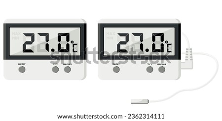 thermo hygrometer used determine humidity, measure temperature and humidity at the same time.To know the humidity and temperature levels in environment in room or area. to control and measure record