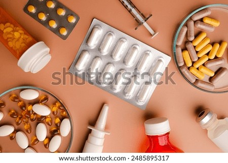 Similar – Image, Stock Photo Medication