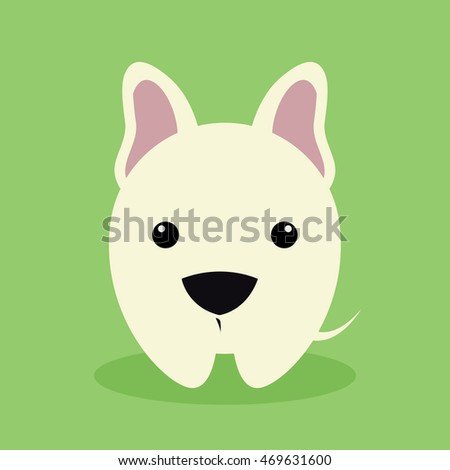 Cute Cartoon Dog Stock Vector 469631600 : Shutterstock