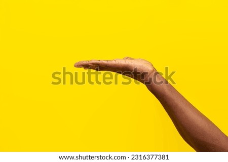 Similar – Image, Stock Photo hands of a man cutting a lime in half with a knife