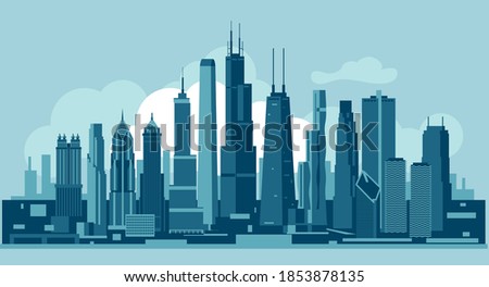 Skyline Silhouette Clipart | Free download on ClipArtMag