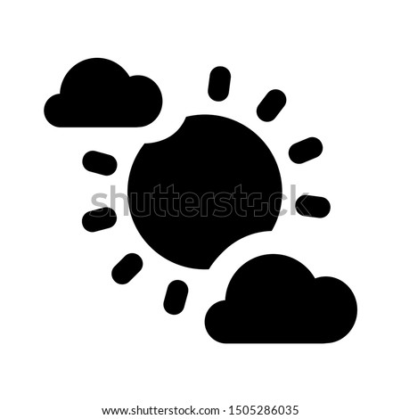 partly cloudy icon - From forecast, Climate and Meteorology icons, widget icons