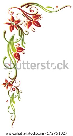 Similar – Image, Stock Photo Flowers and tendrils