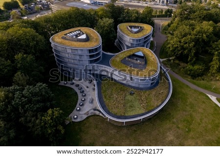 Similar – Image, Stock Photo roof greening