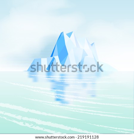 Similar – Image, Stock Photo Deep Freeze Ice Winter