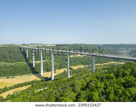 Similar – Image, Stock Photo bridge Hohenlohe Bridge