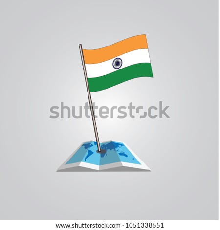 Map with flag of Niger isolated on white. National flag for country of Niger isolated, banner for your web site design logo, app, UI. check in. map Vector illustration, EPS10.