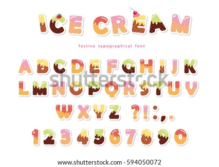 Ice Font Download Free Vector Art Stock Graphics Images