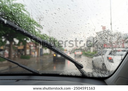 Similar – Image, Stock Photo Drive, drive, drive with the tram