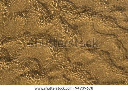 sand and water pattern