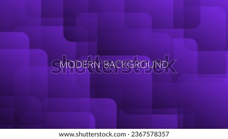 Deep purple and black modern abstract background with gradient rounded squares	