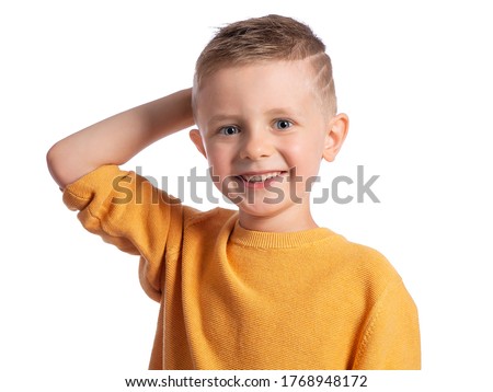 Similar – Image, Stock Photo behind blue eyes Child