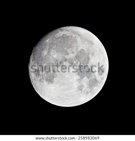 Moon (Waxing Gibbous), 13 days from new moon
