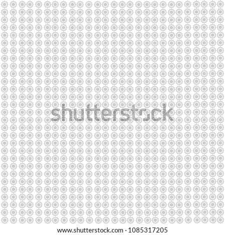 Flower silhouette pattern isolated on white background. Trendy flower silhouette icon in flat style. Template for web site, backdrop, poster,placard and wallpaper. Creative art concept, EPS 10