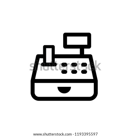 Cashier icon,vector illustration. Flat design style. vector cashier icon illustration isolated on White background, cashier icon Eps10. cashier icons graphic design vector symbols.