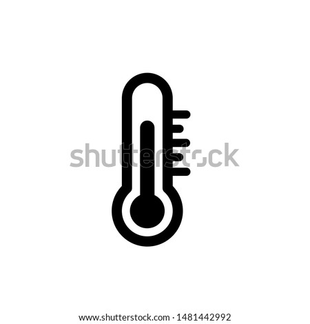 Thermometer icon,vector illustration. Flat design style. vector thermometer icon illustration isolated on White background, thermometer icon Eps10. thermometer icons graphic design vector symbols.
