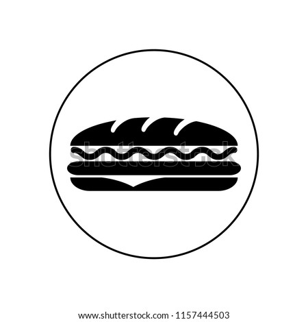 Sandwich icons. Vector, logo