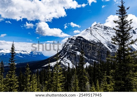 Similar – Image, Stock Photo lake agnes Alberta