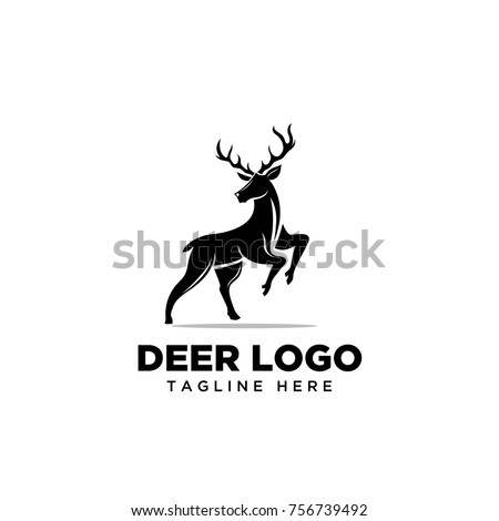 Download Deer Jumping Silhouette At Getdrawings Free Download