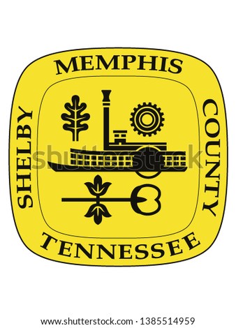 Seal of USA City of Memphis, Tennessee