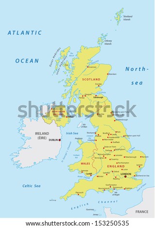 united kingdom map