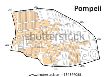 pompeii map