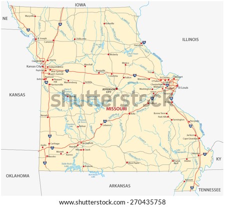 missouri road map