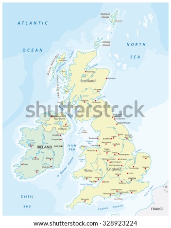 united kingdom map