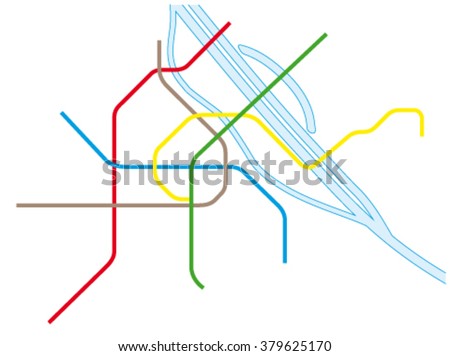 Vienna U-Bahn Map