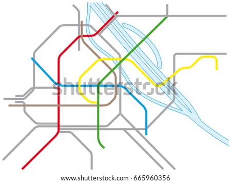 Vienna U-and S-Bahn Map