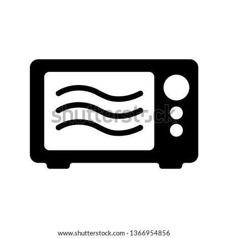 microwave vector icon