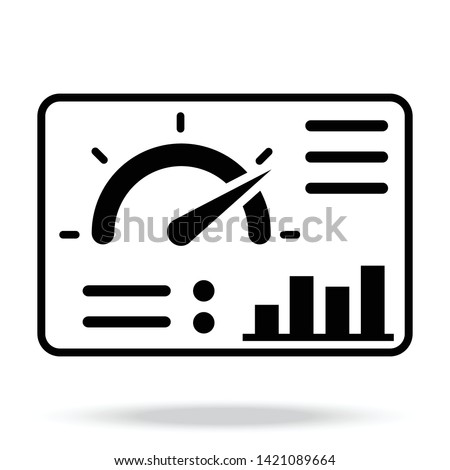 Dashboard Vector Icon for website or other thing.
