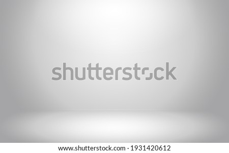 Empty dark gray room with gradient gray abstract background for display your product