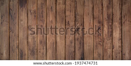 Brown wood texture background coming from natural tree. The wooden panel has a beautiful dark pattern, hardwood floor texture Foto d'archivio © 