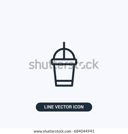 Coffee  Espresso  Starbucks Cup Vector Icon Design