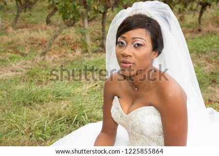 Free Photos Black African American Woman Bride In A Wedding Dress