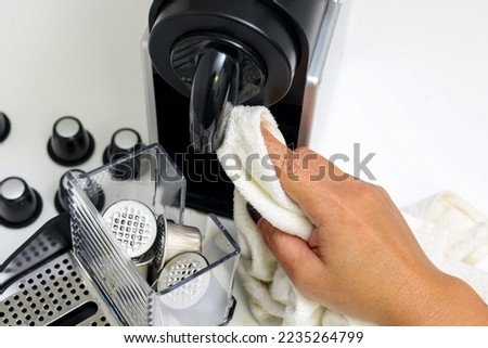 Similar – Image, Stock Photo White office utensils on grey