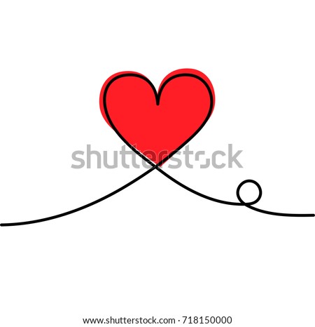 Simple Heart Drawing | Free download on ClipArtMag