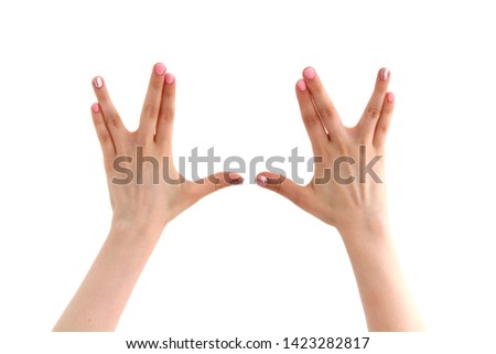 Splay Pair Of Rubber Hands